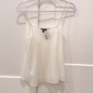 NWT Topshop cream camisole tank top.